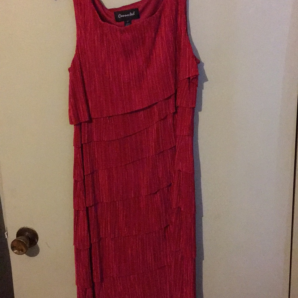 Red dress